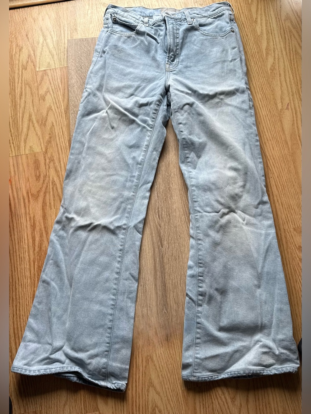 Everlane Light Wash High Rise Flare Jeans Size 27